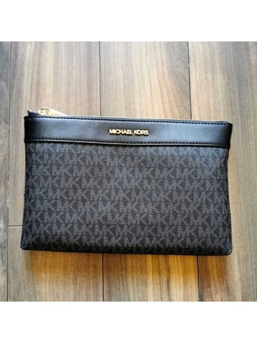 Michael Kors MK small medium zipper pouch
